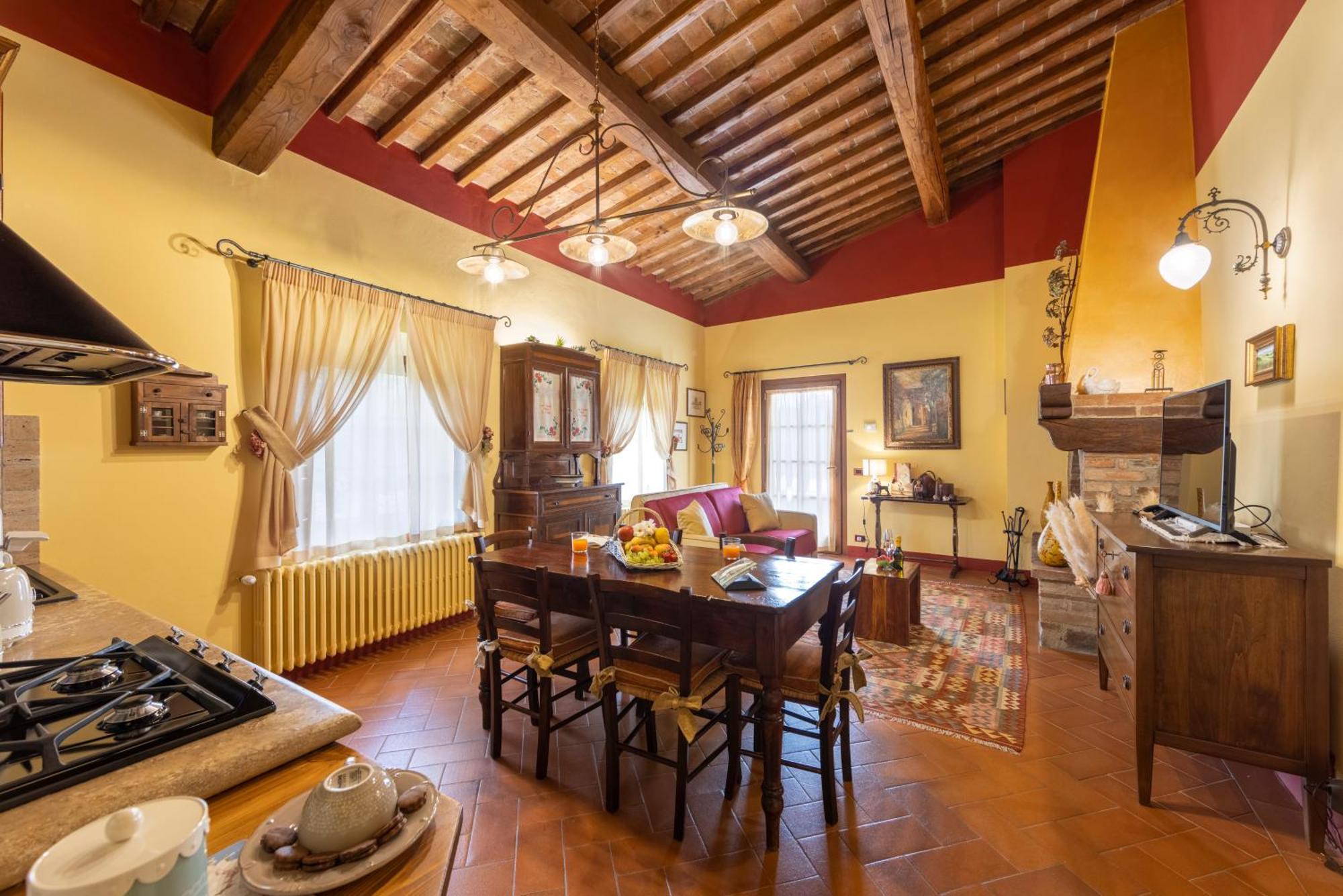 Podere La Casina Country Chic Rigomagno Bagian luar foto