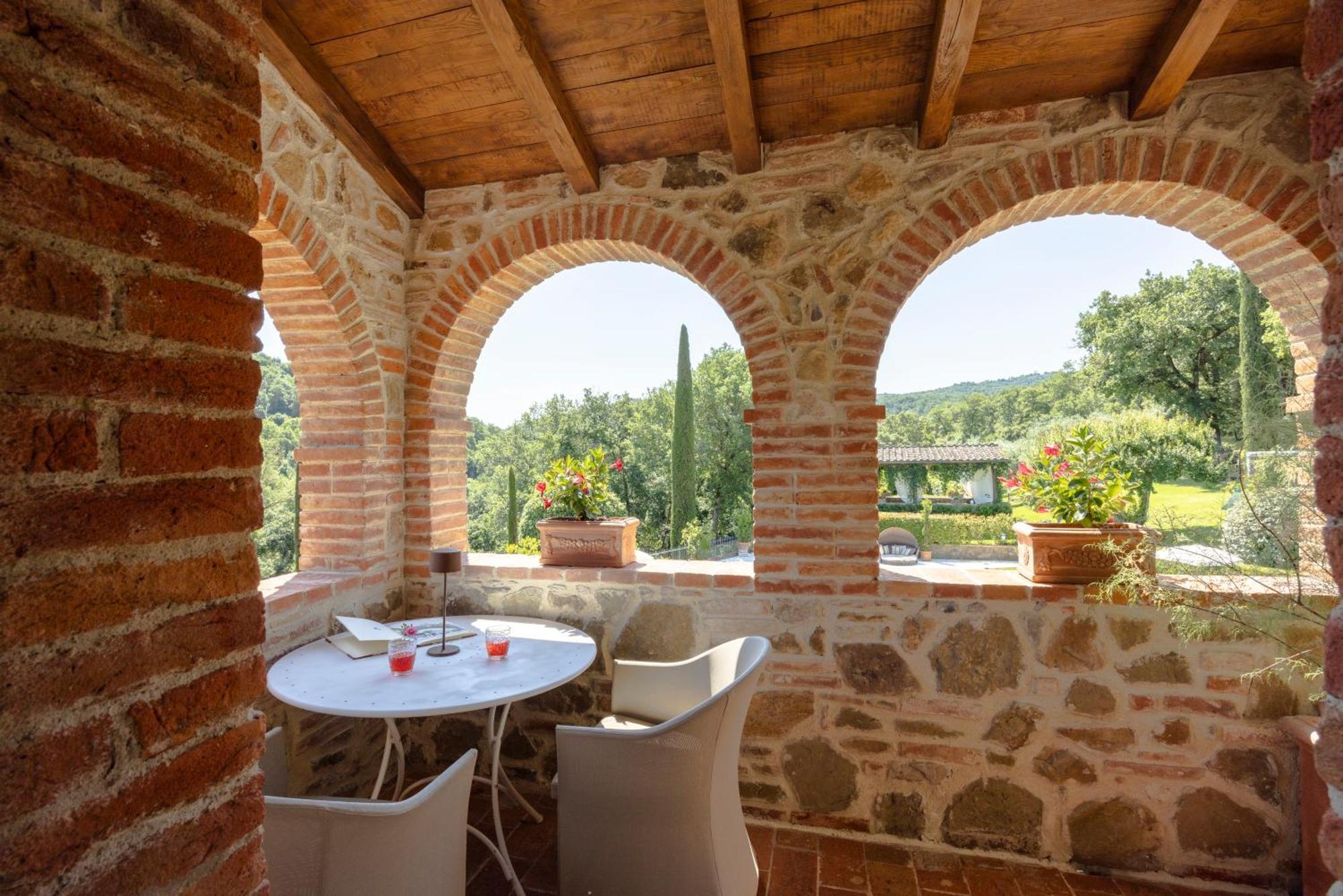Podere La Casina Country Chic Rigomagno Bagian luar foto
