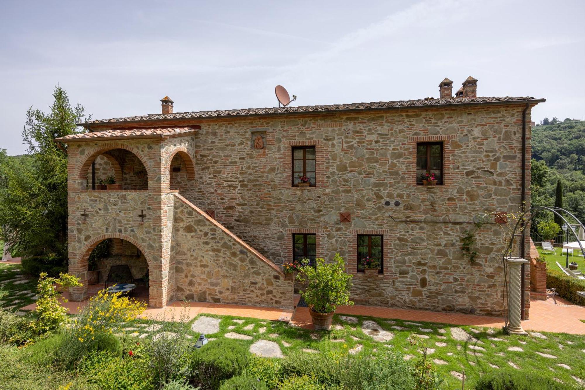 Podere La Casina Country Chic Rigomagno Bagian luar foto