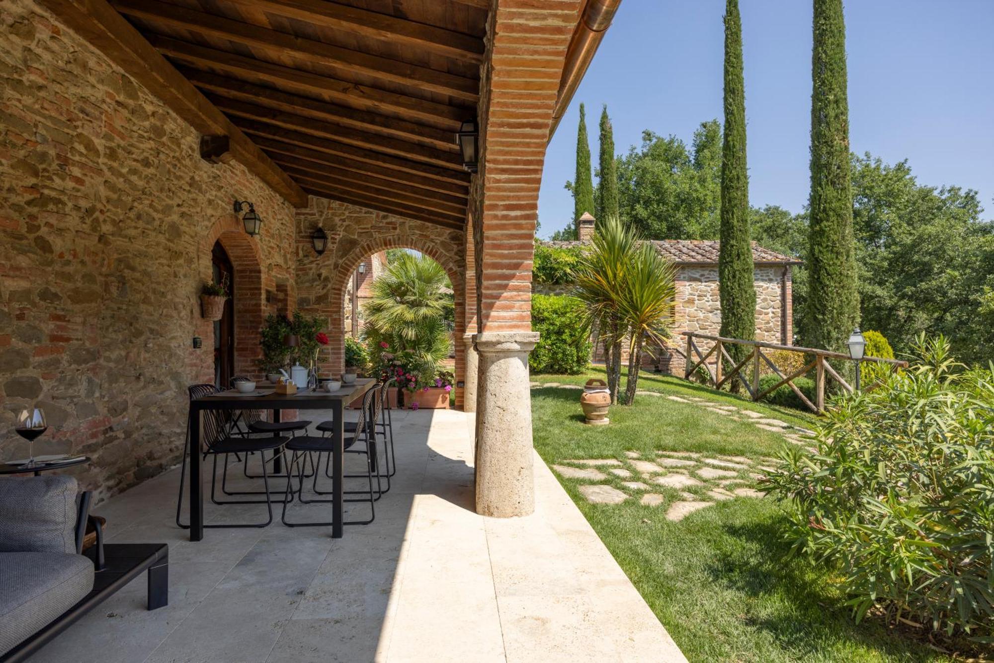 Podere La Casina Country Chic Rigomagno Bagian luar foto