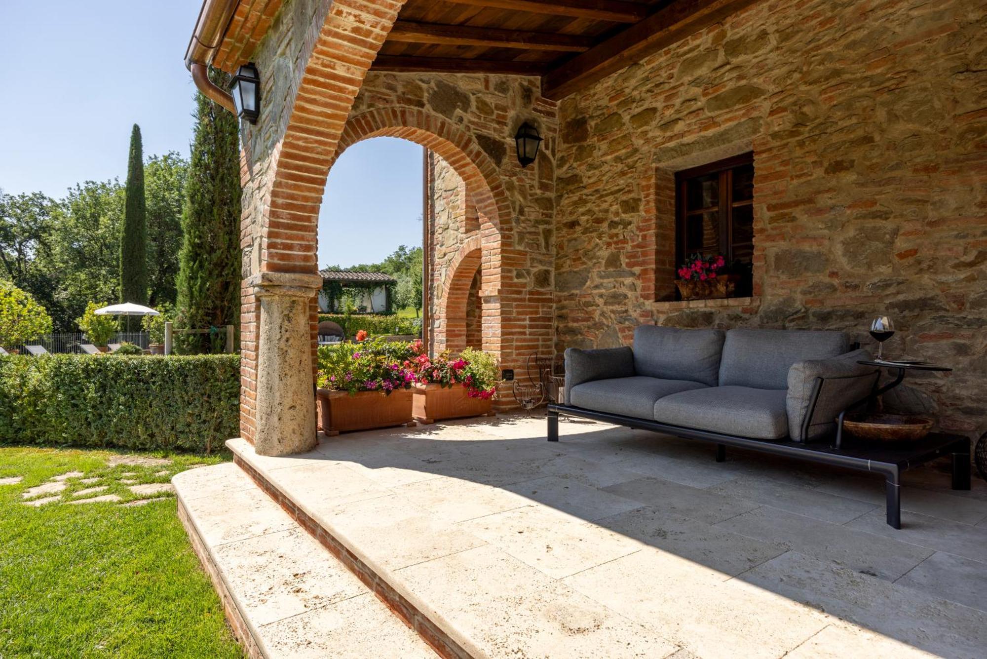 Podere La Casina Country Chic Rigomagno Bagian luar foto