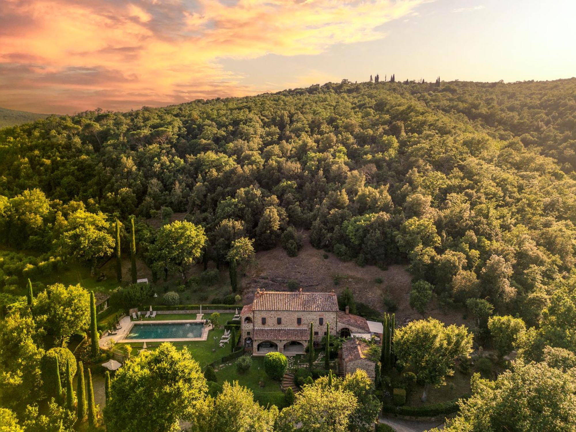 Podere La Casina Country Chic Rigomagno Bagian luar foto